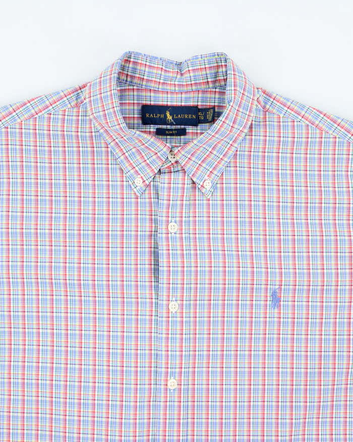 Vintage Ralph Lauren Checked Long Sleeve Shirt - XL