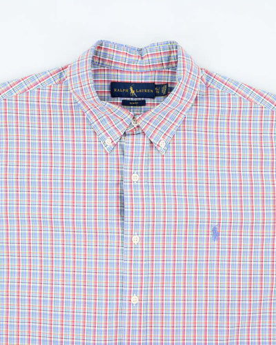 Vintage Ralph Lauren Checked Long Sleeve Shirt - XL