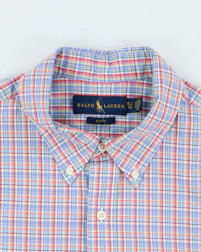 Vintage Ralph Lauren Checked Long Sleeve Shirt - XL