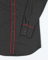 Vintage 70s MWG Horse Shoe Embroidered Western Shirt - M
