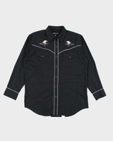 Vintage MWG Embroidered Western Shirt - L