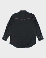 Vintage MWG Embroidered Western Shirt - L