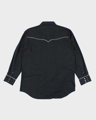 Vintage MWG Embroidered Western Shirt - L