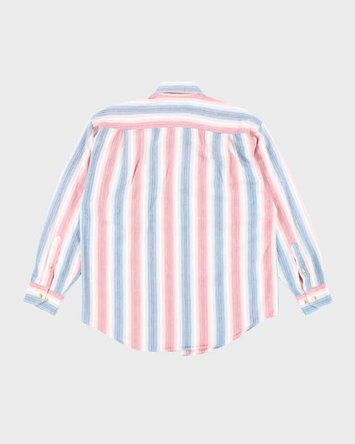 Vintage High Sierra Striped Long Sleeve Shirt - M