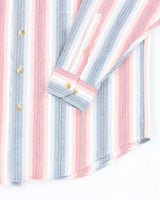 Vintage High Sierra Striped Long Sleeve Shirt - M