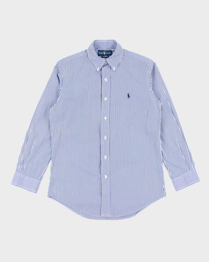 Vintage 2000's Ralph Lauren Striped Button Up Shirt - S