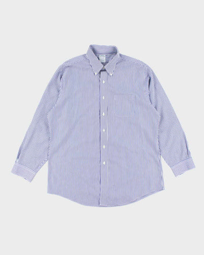 Vintage 2000's Brooks Brothers Striped Button Up Shirt - L
