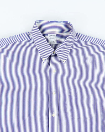 Vintage 2000's Brooks Brothers Striped Button Up Shirt - L