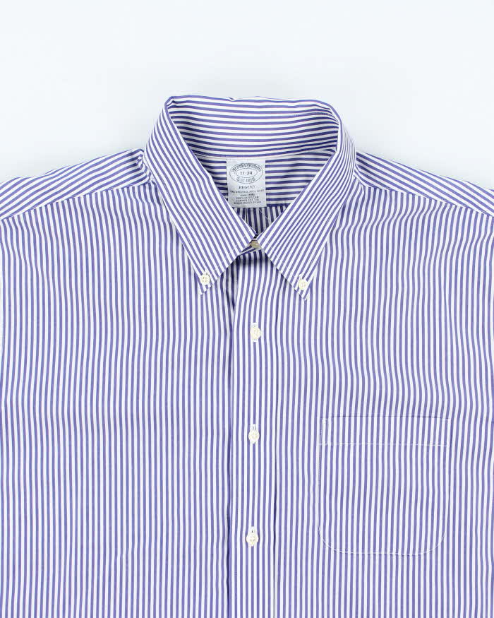 Vintage 2000's Brooks Brothers Striped Button Up Shirt - L