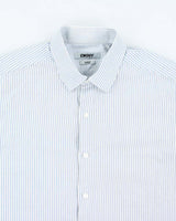 Vintage Y2K DKNY Striped Button Up Shirt - M