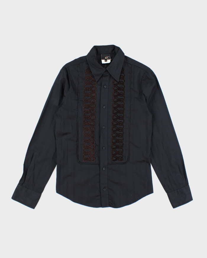 Vintage Y2K Just Cavalli Patterned Western Style Shirt - M