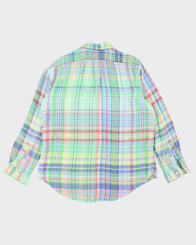 Vintage 2000's Ralph Lauren Patterned Multi-Coloured Shirt - XL