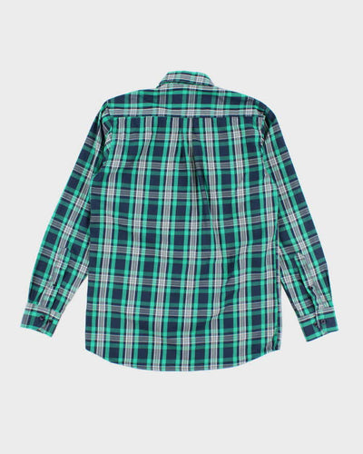 Vintage 2000's Brooks Brothers Plaid Print Button Up Shirt - M