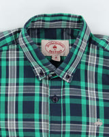 Vintage 2000's Brooks Brothers Plaid Print Button Up Shirt - M