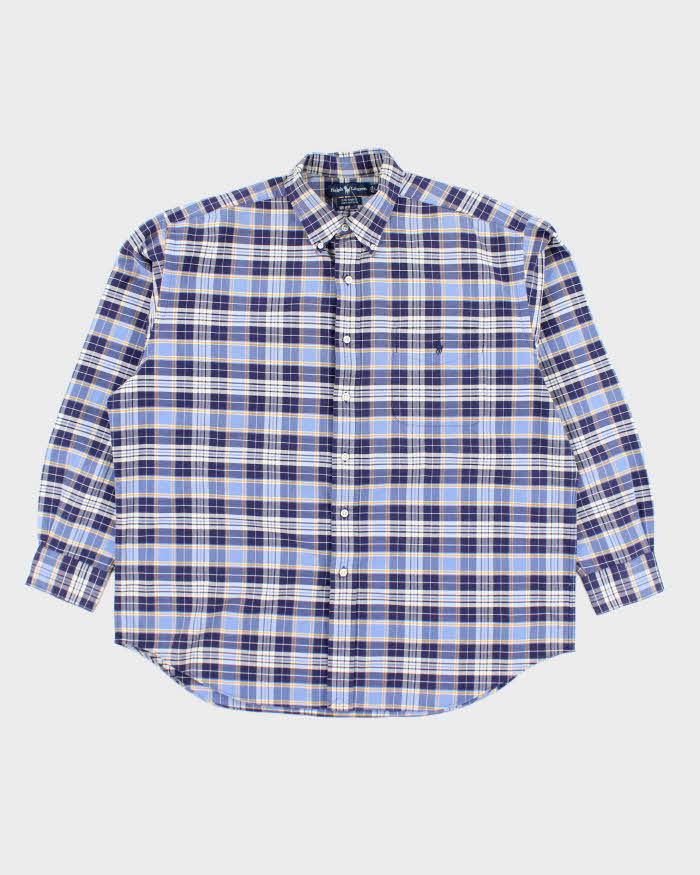 Vintage Y2K Ralph Lauren Heavyweight Button Up Flannel Shirt - XL