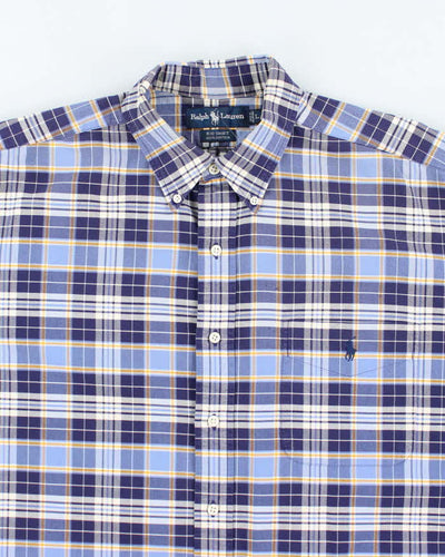 Vintage Y2K Ralph Lauren Heavyweight Button Up Flannel Shirt - XL