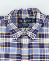 Vintage Y2K Ralph Lauren Heavyweight Button Up Flannel Shirt - XL