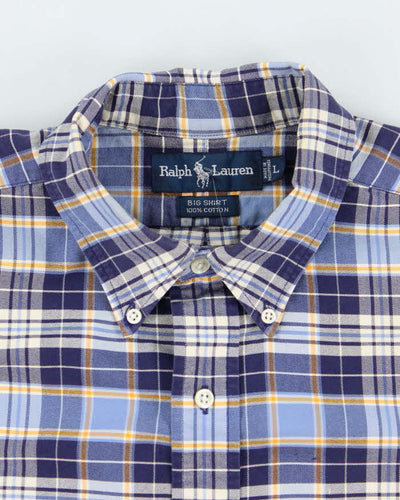 Vintage Y2K Ralph Lauren Heavyweight Button Up Flannel Shirt - XL
