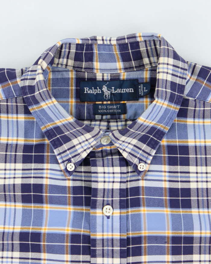 Vintage Y2K Ralph Lauren Heavyweight Button Up Flannel Shirt - XL