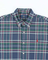 Vintage Ralph Lauren Checked Long Sleeve Shirt - L