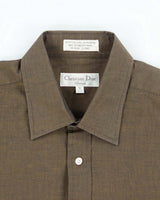 Vintage Christian Dior Iridescent Long Sleeve Shirt - XL
