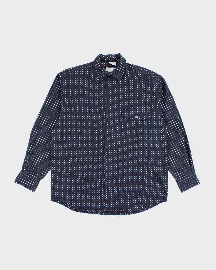 Vintage Valentino Polka Dot Long Sleeve Shirt - XL
