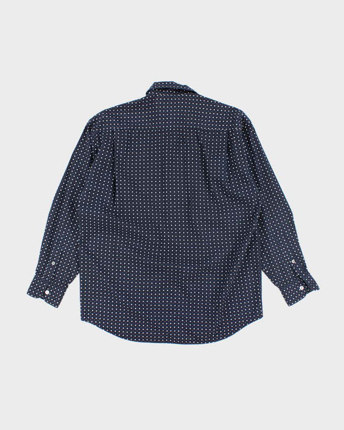 Vintage Valentino Polka Dot Long Sleeve Shirt - XL