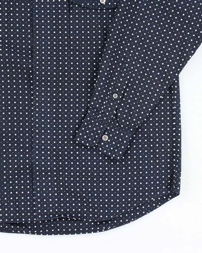 Vintage Valentino Polka Dot Long Sleeve Shirt - XL