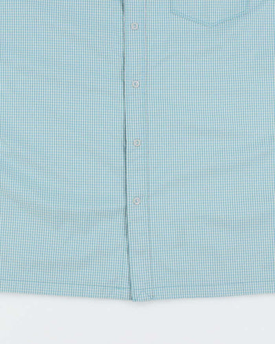 Vintage The North Face Checked Short Sleeve Shirt - L