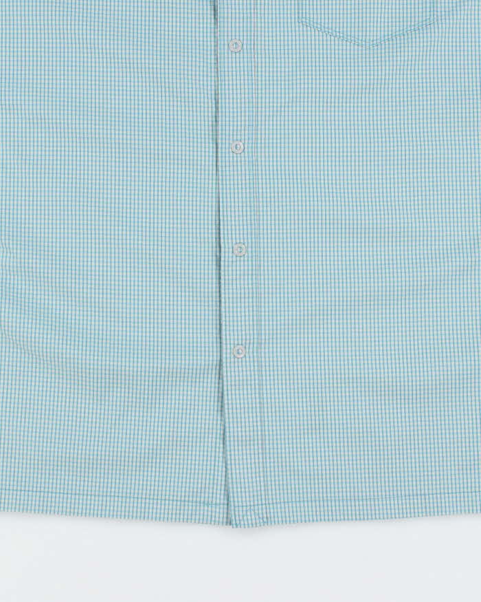 Vintage The North Face Checked Short Sleeve Shirt - L