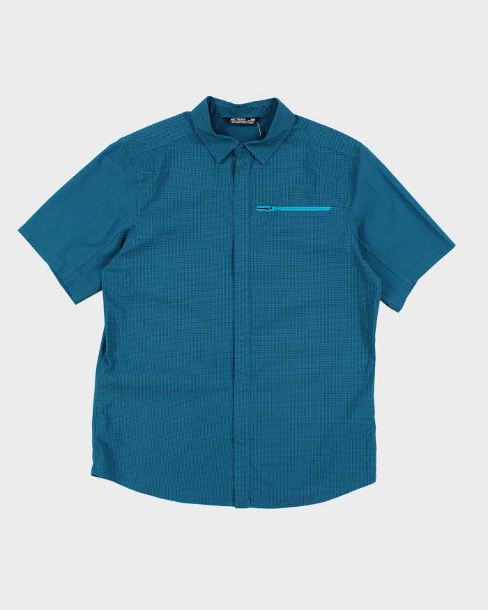 Vintage Arc'teryx Checked Short Sleeve Shirt - M