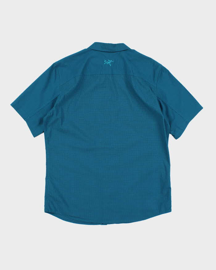 Vintage Arc'teryx Checked Short Sleeve Shirt - M