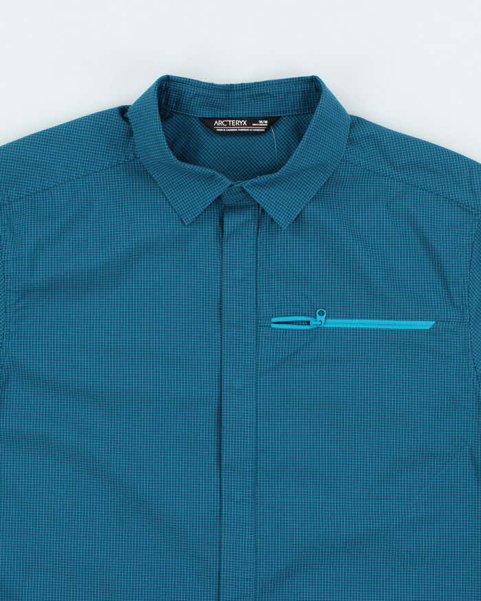 Vintage Arc'teryx Checked Short Sleeve Shirt - M