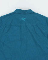 Vintage Arc'teryx Checked Short Sleeve Shirt - M