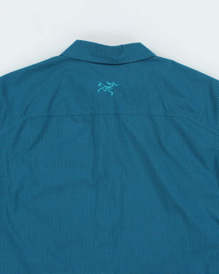 Vintage Arc'teryx Checked Short Sleeve Shirt - M