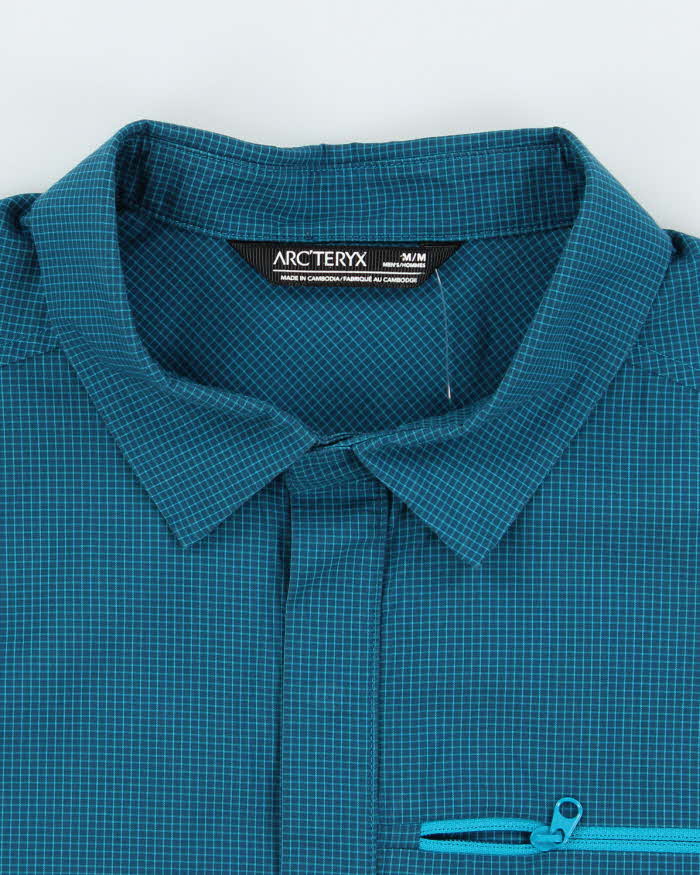 Vintage Arc'teryx Checked Short Sleeve Shirt - M