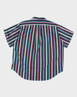 Vintage Eddie Bauer Striped Short Sleeve Shirt - L