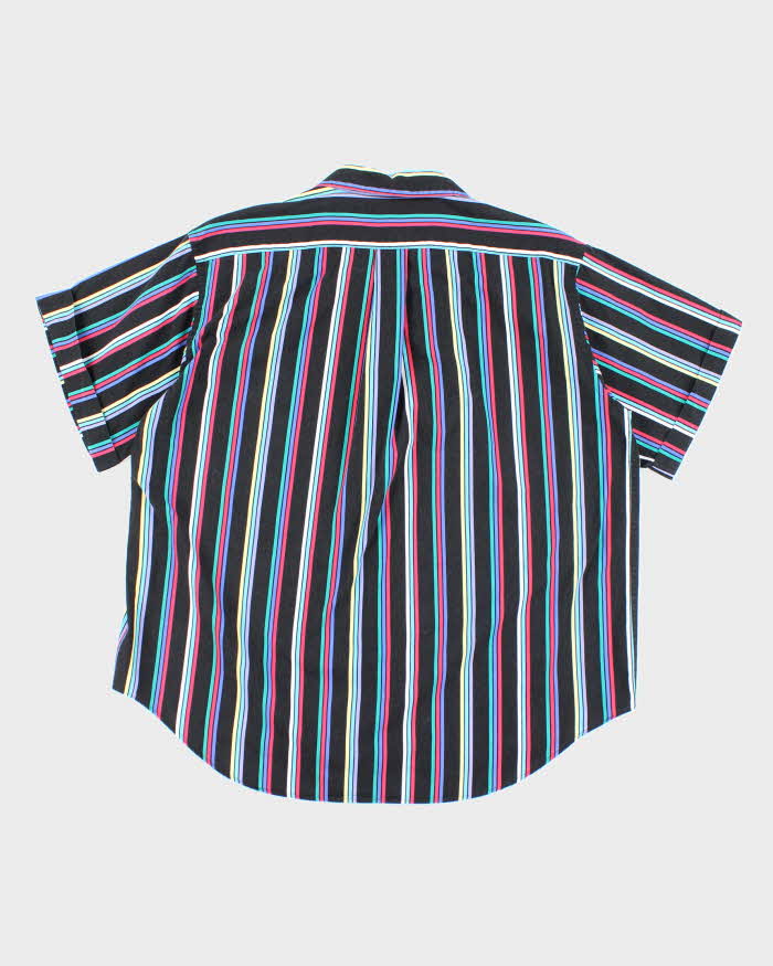 Vintage Eddie Bauer Striped Short Sleeve Shirt - L