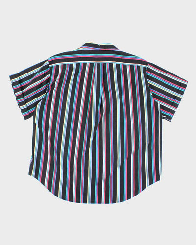 Vintage Eddie Bauer Striped Short Sleeve Shirt - L