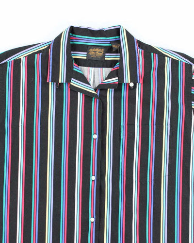 Vintage Eddie Bauer Striped Short Sleeve Shirt - L