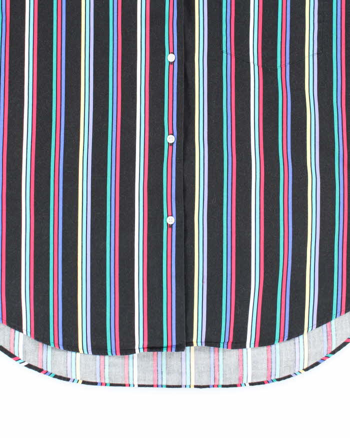 Vintage Eddie Bauer Striped Short Sleeve Shirt - L