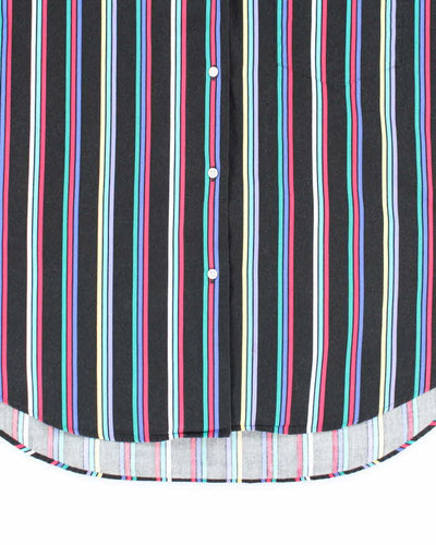 Vintage Eddie Bauer Striped Short Sleeve Shirt - L