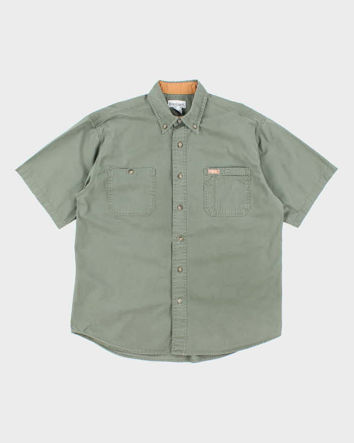 Vintage Carhartt Heavyweight Short Sleeve Shirt - L