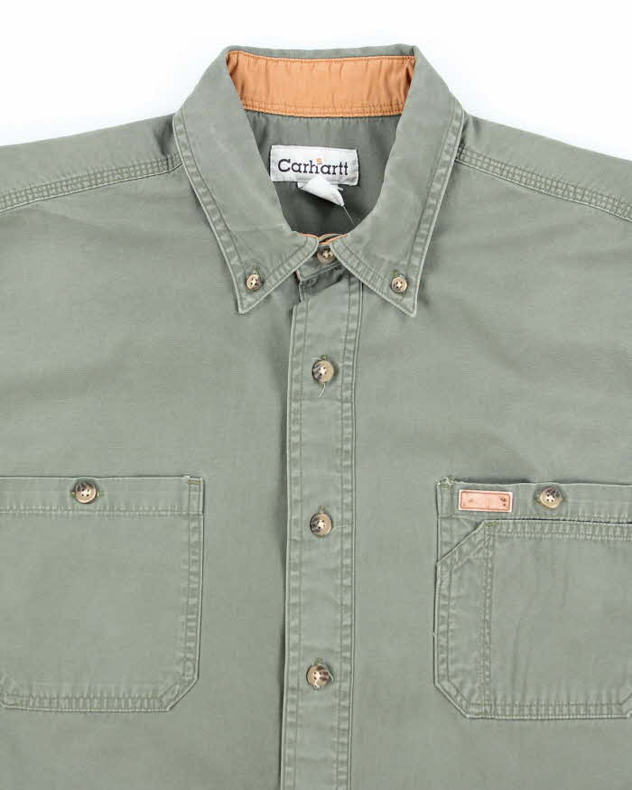 Vintage Carhartt Heavyweight Short Sleeve Shirt - L