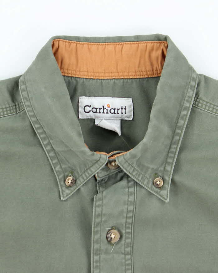 Vintage Carhartt Heavyweight Short Sleeve Shirt - L