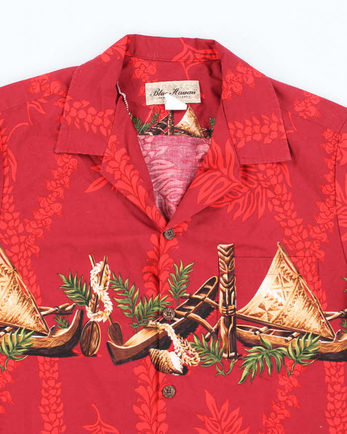 Vintage Blue Hawaii Hawaiian Shirt - M