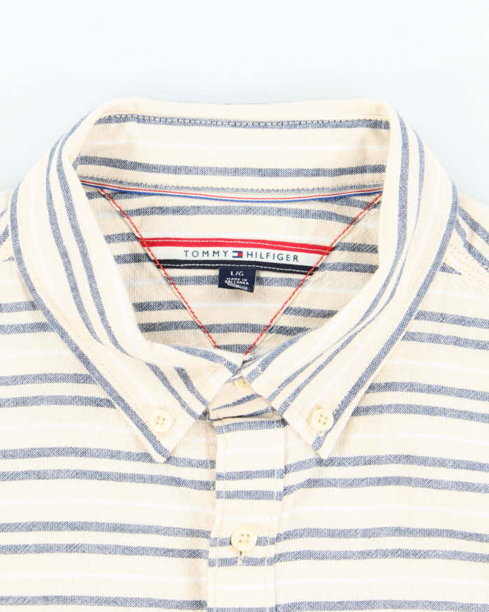 Vintage Tommy Hilfiger Striped Shirt - L
