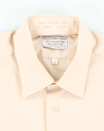 Vintage 70s Sears Short Sleeve Shirt - XXXL