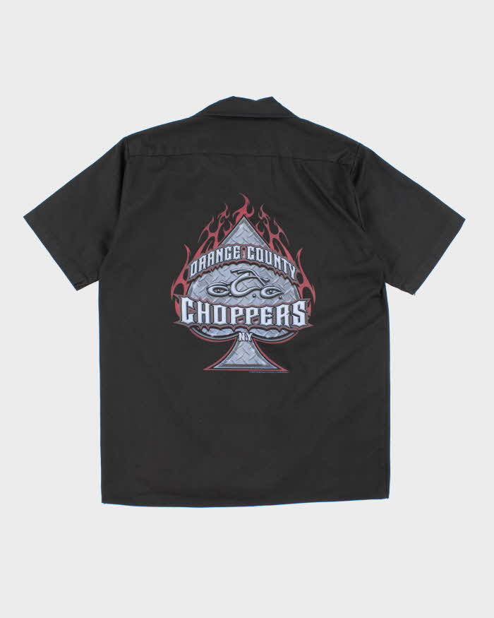 Vintage 00s Orange County Choppers Short Sleeve Shirt - M