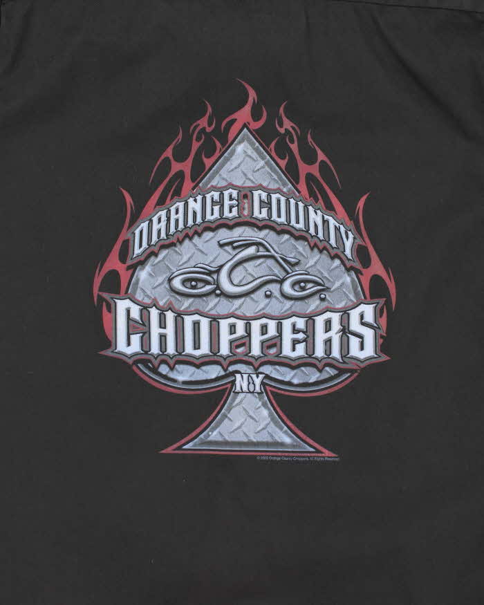 Vintage 00s Orange County Choppers Short Sleeve Shirt - M